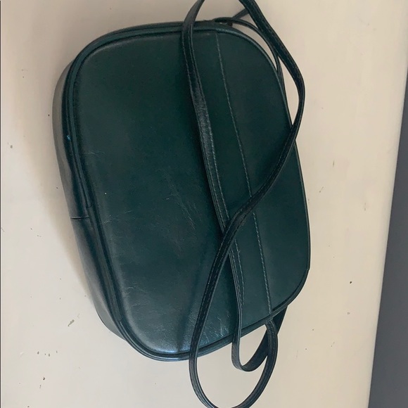 - Vintage leather green cross body purse - Picture 14 of 14
